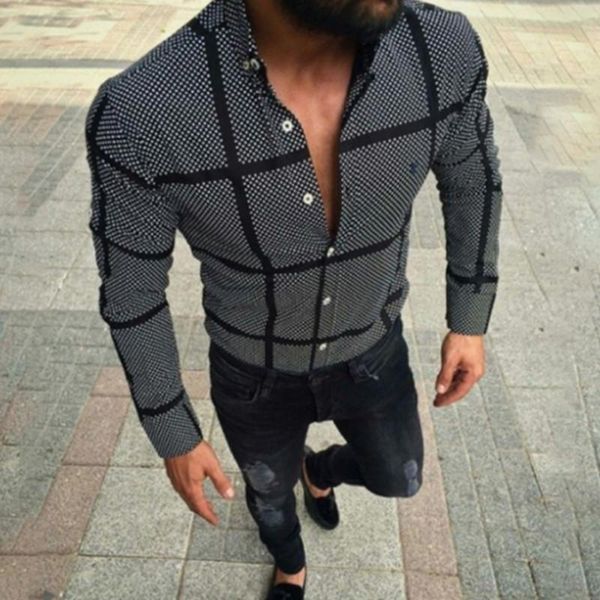 men's casual shirts 2021 autumn long sleeve for men fashion buttoned mens turn-down collar slim dress shirt streetwear, White;black
men's casual shirts 2021 autumn long sleeve for men fashion buttoned mens turn-down collar slim dress shirt streetwear, White;black