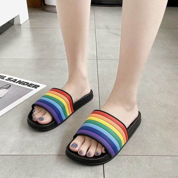 summer girls rainbow bling slippers women shoes non-slip soft flat beach ladies slides flats shoe woman slipper footwear sandals, Black
summer girls rainbow bling slippers women shoes non-slip soft flat beach ladies slides flats shoe woman slipper footwear sandals, Black