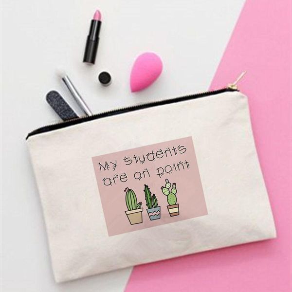 cosmetic bags & cases women my students printed make up bag fashion cosmetics organizer for travel colorful storage lady
cosmetic bags & cases women my students printed make up bag fashion cosmetics organizer for travel colorful storage lady