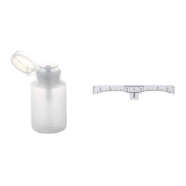 nail drill & accessories 1 pcs 150ml art makeup polish pump dispenser bottle 100 reusable eyebrow stencil tattoo ruler tools
nail drill & accessories 1 pcs 150ml art makeup polish pump dispenser bottle 100 reusable eyebrow stencil tattoo ruler tools