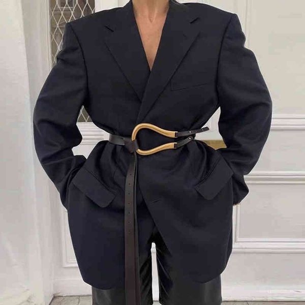 belts horseshoe buckle belt female cool ins with suit dress imitation leather decoration fashion versatile shirt waist seal, Black;brown
belts horseshoe buckle belt female cool ins with suit dress imitation leather decoration fashion versatile shirt waist seal, Black;brown