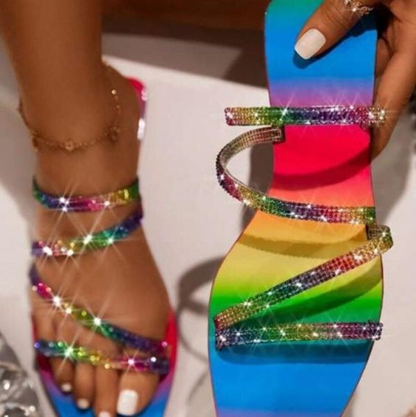 slippers fashion summer women slipper diamonds sandals crystal shiny slip-on cut out ladies flat outdoor holiday slides size 43, Black
slippers fashion summer women slipper diamonds sandals crystal shiny slip-on cut out ladies flat outdoor holiday slides size 43, Black