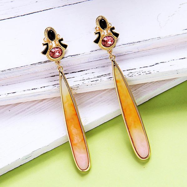 dangle & chandelier teardrop simulated pearl earrings enamel hollowed orange resin stone water drop geometric for women jewelry, Silver
dangle & chandelier teardrop simulated pearl earrings enamel hollowed orange resin stone water drop geometric for women jewelry, Silver