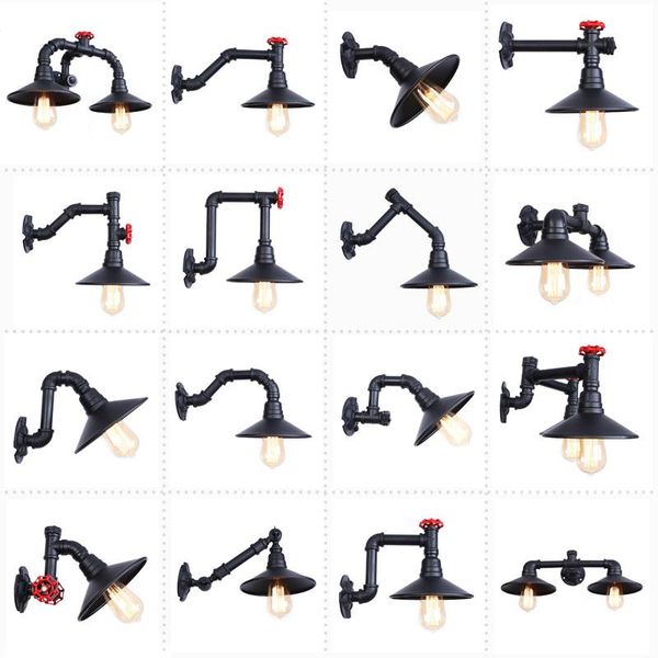 wall lamp loft industrial light iron rust water pipe retro vintage e27 sconce lights home lighting fixtures lustres luz
wall lamp loft industrial light iron rust water pipe retro vintage e27 sconce lights home lighting fixtures lustres luz