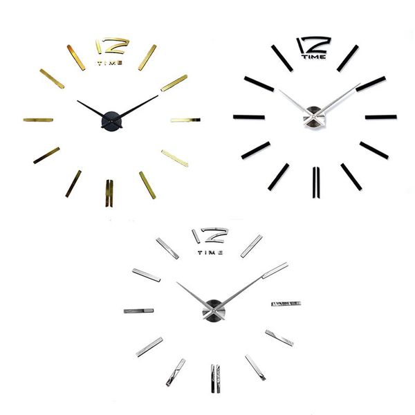 wall clocks est 3d home decor quartz diy clock horloge watch living room metal acrylic mirror decoration
wall clocks est 3d home decor quartz diy clock horloge watch living room metal acrylic mirror decoration