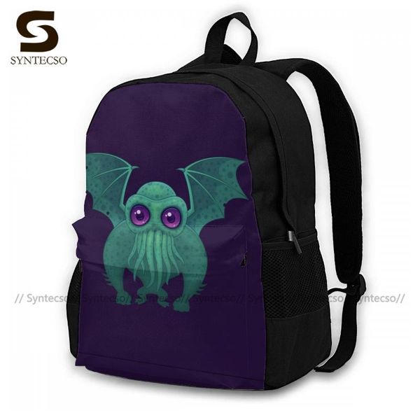 cthulhu backpacks print fashion polyester backpack fitness girl bags
cthulhu backpacks print fashion polyester backpack fitness girl bags
