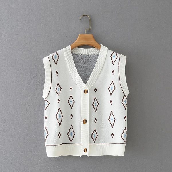 women's vests v-neck knitted vest sweater autumn and winter version loose wild cardigan sleeveless 3 colors, Black;white
women's vests v-neck knitted vest sweater autumn and winter version loose wild cardigan sleeveless 3 colors, Black;white