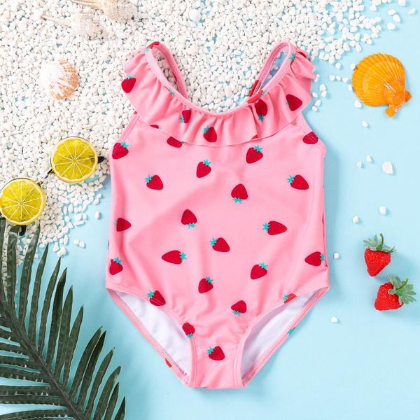 one-pieces 5235 summer girls one-piece swimsuit round neck ruffled back design strawberry print 3-36m, Black
one-pieces 5235 summer girls one-piece swimsuit round neck ruffled back design strawberry print 3-36m, Black