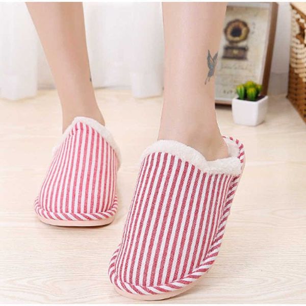 home cotton shoes women 2021 autumn winter warm plush woman slippers soft bedroom stripes ladies slides indoor floor flat shoes p0828, Black
home cotton shoes women 2021 autumn winter warm plush woman slippers soft bedroom stripes ladies slides indoor floor flat shoes p0828, Black