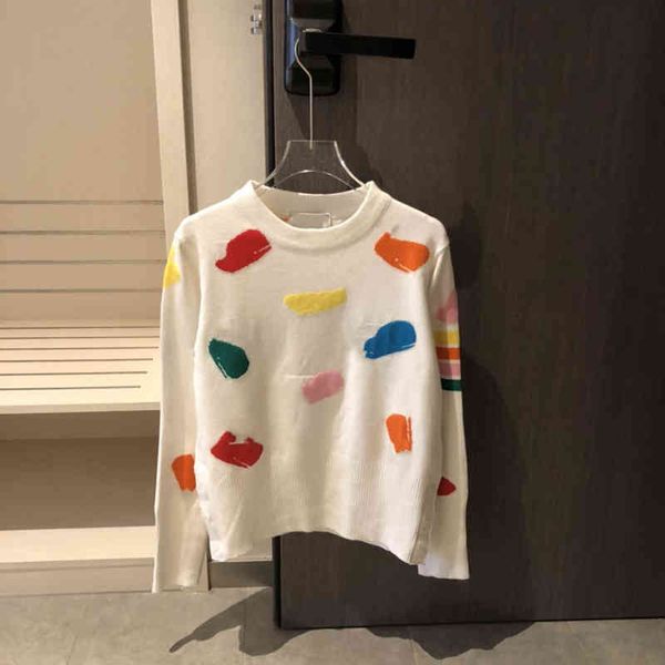 2022 factory wholesale new early autumn tb + color dolphin sweet round neck fashion knitted women's sweater, Black;gray
2022 factory wholesale new early autumn tb + color dolphin sweet round neck fashion knitted women's sweater, Black;gray