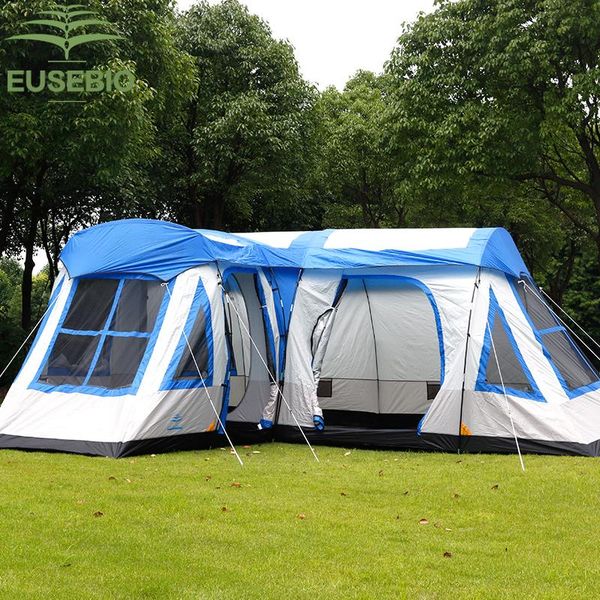 ultralarge 8-12 person double layer 3 bedroom waterproof large space camping tent large gazebo sun shelter family party tent
ultralarge 8-12 person double layer 3 bedroom waterproof large space camping tent large gazebo sun shelter family party tent
