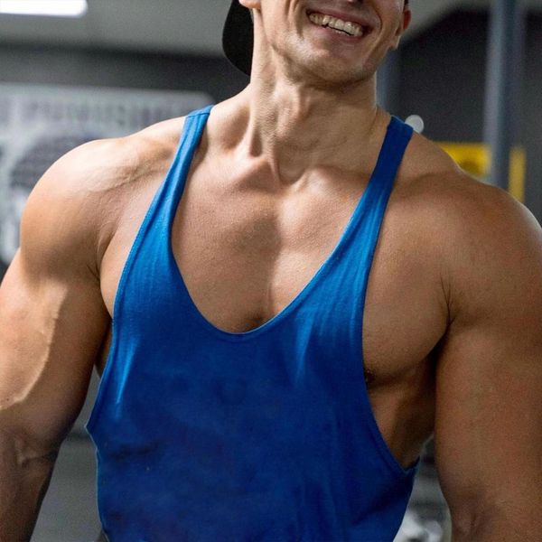 mens athletic gym fitness tank muscle workout y back thin shoulder strap stringer bodybuilding cotton solid sleeveless, White;black
mens athletic gym fitness tank muscle workout y back thin shoulder strap stringer bodybuilding cotton solid sleeveless, White;black