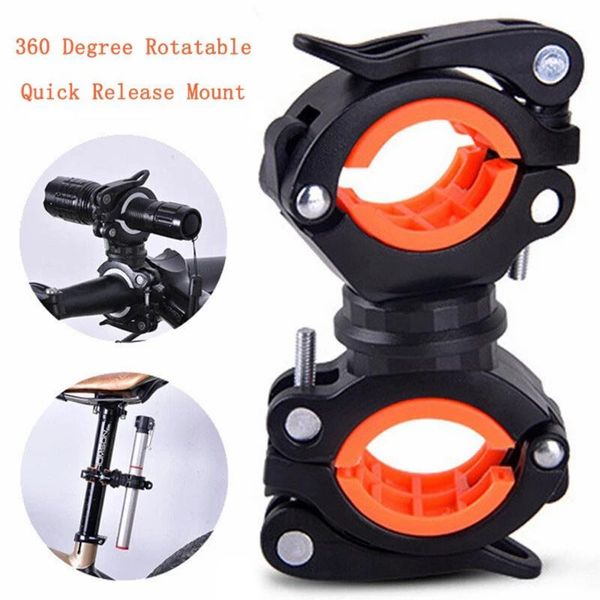 bike holder 360 rotatable bicycle led light bracket torch clamp pump stand clip fixed quick release mount accessories
bike holder 360 rotatable bicycle led light bracket torch clamp pump stand clip fixed quick release mount accessories