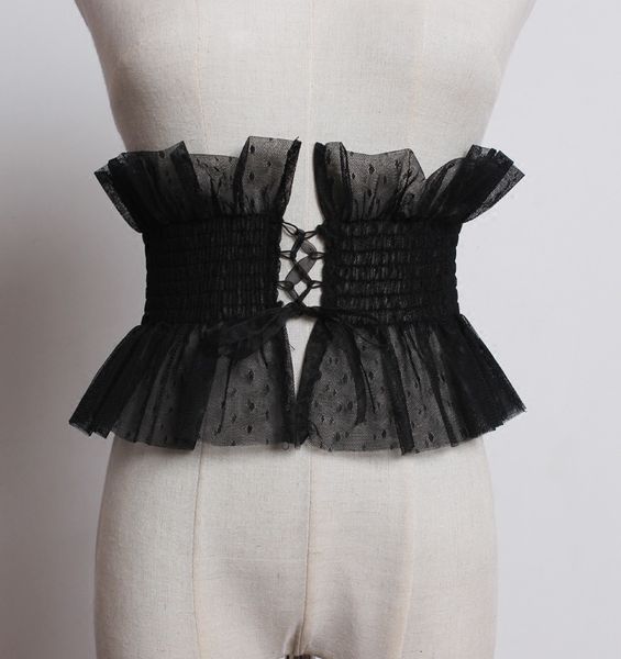 design versatile women's with lace up bow show thin wide ruffle to decorate waistbandwhxb, Black;brown
design versatile women's with lace up bow show thin wide ruffle to decorate waistbandwhxb, Black;brown