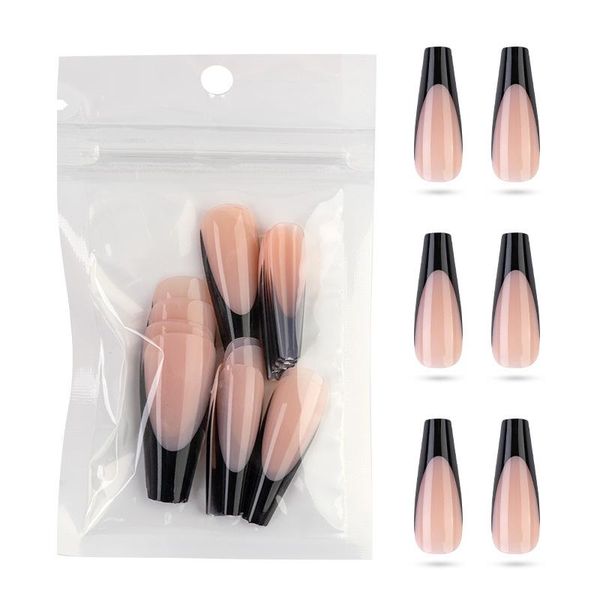 false nails 20-piece bag french solid color wearing a long fake suit coffin nail stickers, Red;gold
false nails 20-piece bag french solid color wearing a long fake suit coffin nail stickers, Red;gold
