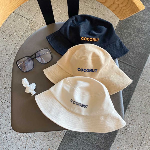and autumn children's korean version versatile letter fisherman's hat women's fashion brand show face small spring travel lei, Blue;gray
and autumn children's korean version versatile letter fisherman's hat women's fashion brand show face small spring travel lei, Blue;gray