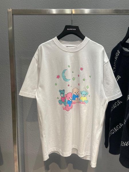 men's t-shirts 2021 bear design short sleeve female t-shirt cool and comfortable summer, White;black
men's t-shirts 2021 bear design short sleeve female t-shirt cool and comfortable summer, White;black