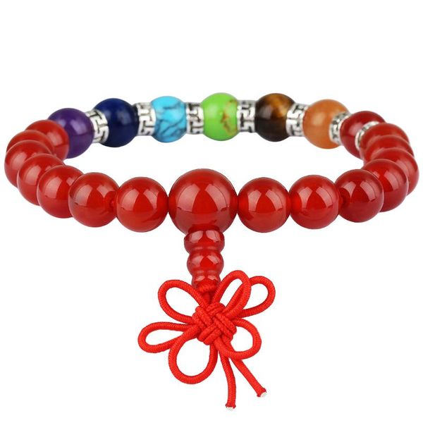 link, chain tumbeelluwa 7 chakra healing beaded bracelet reiki prayer balance beads for women men jewelry yoga meditation gift, Black 
link, chain tumbeelluwa 7 chakra healing beaded bracelet reiki prayer balance beads for women men jewelry yoga meditation gift, Black