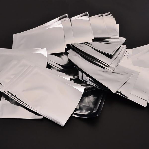 food savers & storage containers 100pcs/set silver aluminum foil bags vacuum zipper pouches for home 3 sizes
food savers & storage containers 100pcs/set silver aluminum foil bags vacuum zipper pouches for home 3 sizes