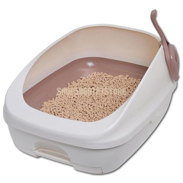 japan imported deodorant double-layer cat litter box semi-closed splash-proof cat toilet
japan imported deodorant double-layer cat litter box semi-closed splash-proof cat toilet