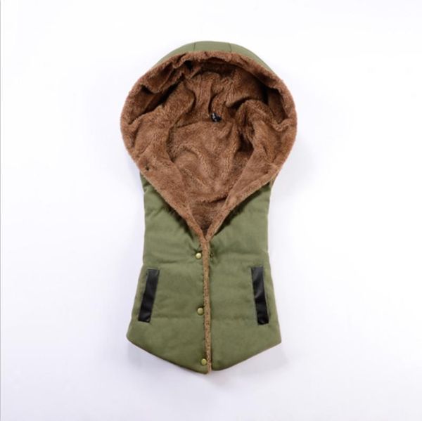 women's vests vest women 2021 autumn/winter waistcoat hooded thick warm down cotton wool collar female large size m-3xl jacket&outerwea, Black;white
women's vests vest women 2021 autumn/winter waistcoat hooded thick warm down cotton wool collar female large size m-3xl jacket&outerwea, Black;white