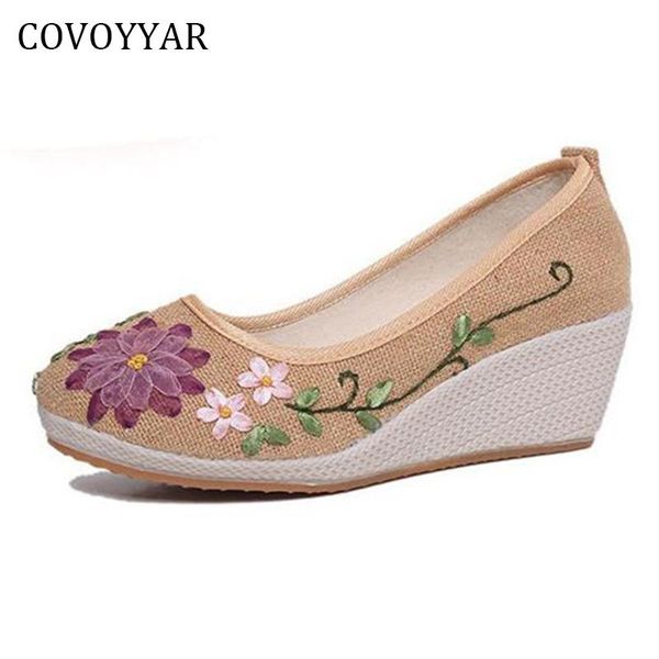 dress shoes 2021 flower wedge ladies pumps embroidered shallow mouth women round toe casual slip on plus size 40 whh56, Black
dress shoes 2021 flower wedge ladies pumps embroidered shallow mouth women round toe casual slip on plus size 40 whh56, Black
