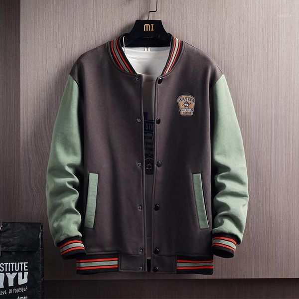 men's jackets hip hop letters embroidery college mens patchwork color block harajuku bomber jacket man baseball coats size m-4xl, Black;brown
men's jackets hip hop letters embroidery college mens patchwork color block harajuku bomber jacket man baseball coats size m-4xl, Black;brown