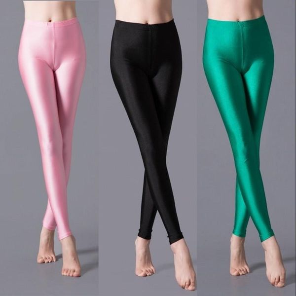 women's leggings shiny women thin full ankle length leggingscasual spandex soft multicolor legging stretch pants basic, Black
women's leggings shiny women thin full ankle length leggingscasual spandex soft multicolor legging stretch pants basic, Black