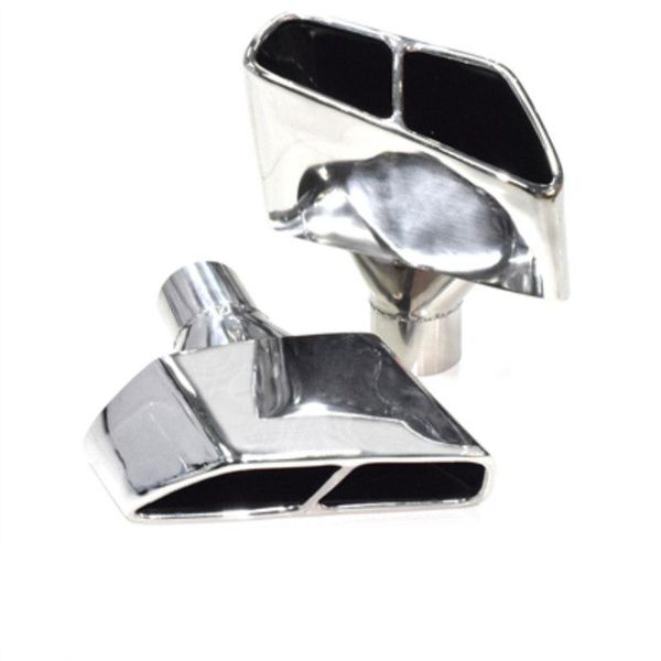 motorcycle exhaust system stainless steel car double tube muffler pipe silver/ black square tail throat for 5 series g30 g38 525li 530 2
motorcycle exhaust system stainless steel car double tube muffler pipe silver/ black square tail throat for 5 series g30 g38 525li 530 2