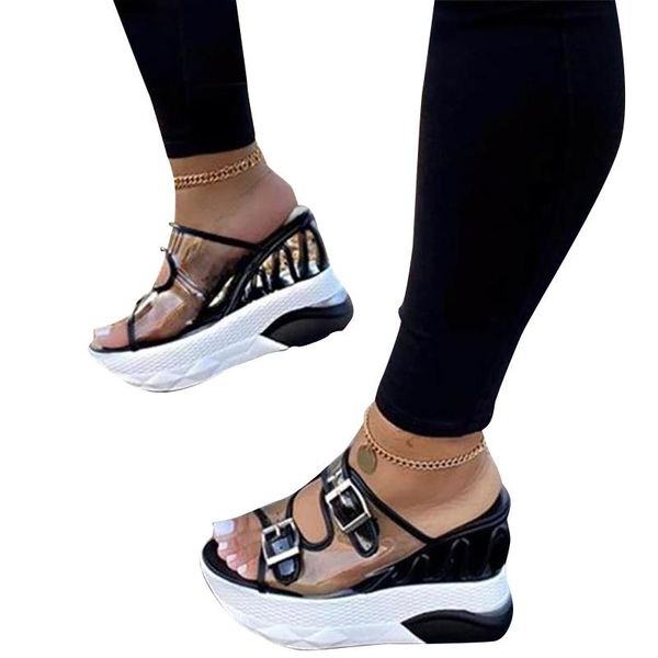 sandals women's women summer ladies fashion casual wedges heels peep open toe foreign trade roman style shoes plus size, Black
sandals women's women summer ladies fashion casual wedges heels peep open toe foreign trade roman style shoes plus size, Black