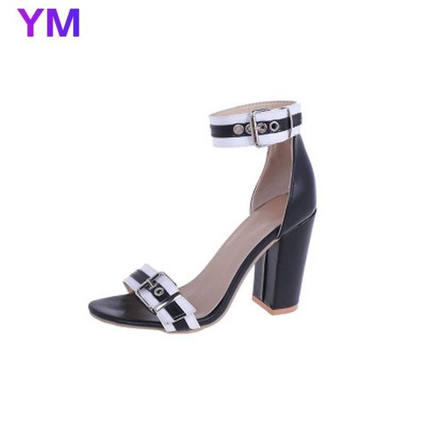sandals 2021 high-heeled ladies european and american fashion belt buckle round head elegant party dress, Black
sandals 2021 high-heeled ladies european and american fashion belt buckle round head elegant party dress, Black