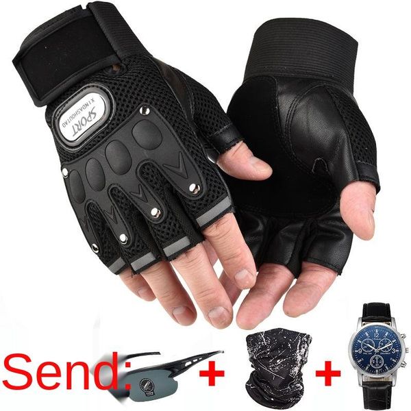 cycling gloves motorcycle half finger men's riding thin summer antiskid mountain bike rider tactical, Black
cycling gloves motorcycle half finger men's riding thin summer antiskid mountain bike rider tactical, Black