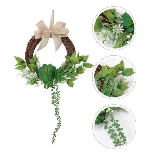 1pc forest style door wreath creative aesthetic garland wedding pendant green
1pc forest style door wreath creative aesthetic garland wedding pendant green