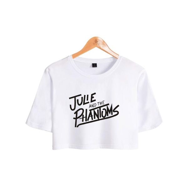 women's t-shirt julie and the phantoms high street dance summer letter printing loose casual harajuku style streetwear, White
women's t-shirt julie and the phantoms high street dance summer letter printing loose casual harajuku style streetwear, White