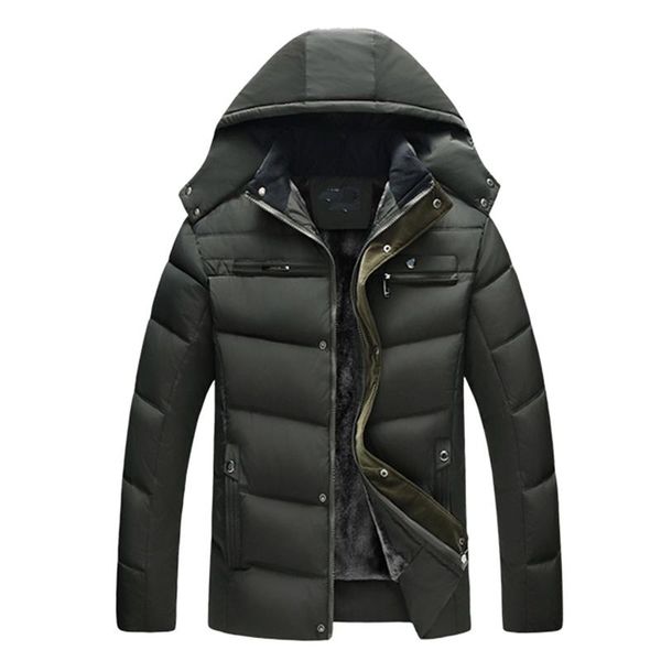 men's jackets men down thick warm winter jacket hooded thicken duck parka coat casual slim overcoat with many pockets mens, Black;brown
men's jackets men down thick warm winter jacket hooded thicken duck parka coat casual slim overcoat with many pockets mens, Black;brown