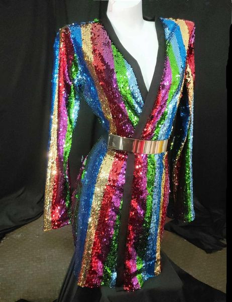 casual dresses v-neck long sleeve colorful sequined irregular cardigan dress women singer nightclub bar concert one piece stage wear, Black;gray
casual dresses v-neck long sleeve colorful sequined irregular cardigan dress women singer nightclub bar concert one piece stage wear, Black;gray