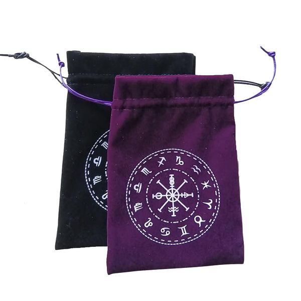 storage bags 12 constellation tarot card bag thick velvet embroidery drawstring for symbol protective board game pouch
storage bags 12 constellation tarot card bag thick velvet embroidery drawstring for symbol protective board game pouch