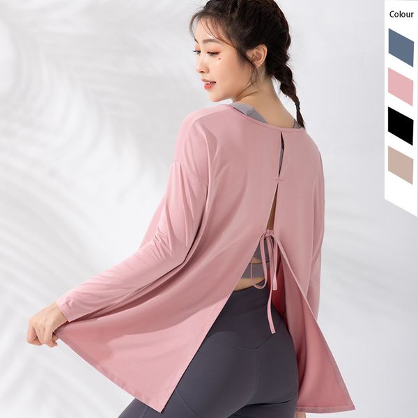 sportswear women's loose and thin net red fitness suit running blouse t-shirt long sleeve yoga suit, Gray
sportswear women's loose and thin net red fitness suit running blouse t-shirt long sleeve yoga suit, Gray