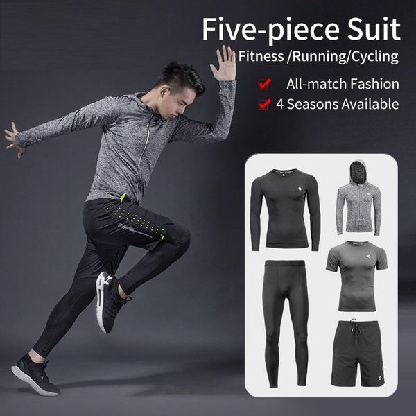 men's tracksuits sport suits running sets quick dry sweat-absorbent sports joggers training gym fitness, Gray
men's tracksuits sport suits running sets quick dry sweat-absorbent sports joggers training gym fitness, Gray