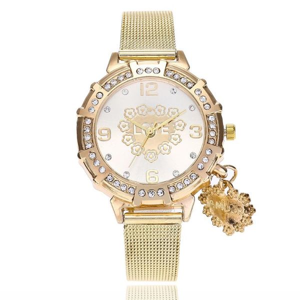 wristwatches arrivals selling fashion designer luxury pendant gold bracelet watch women lady casual quartz wristwatch, Slivery;brown
wristwatches arrivals selling fashion designer luxury pendant gold bracelet watch women lady casual quartz wristwatch, Slivery;brown