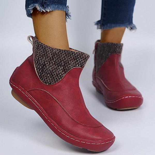 boots s 2021 autumn winter retro women fashion genuine leather flats ankle zapatos de mujer vintage warm botas, Black
boots s 2021 autumn winter retro women fashion genuine leather flats ankle zapatos de mujer vintage warm botas, Black