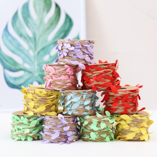 12pcs 5m artificial colorful leaves rope wall hanging vine leaf garland plants decoration for diy home decor (6 color mixed)
12pcs 5m artificial colorful leaves rope wall hanging vine leaf garland plants decoration for diy home decor (6 color mixed)