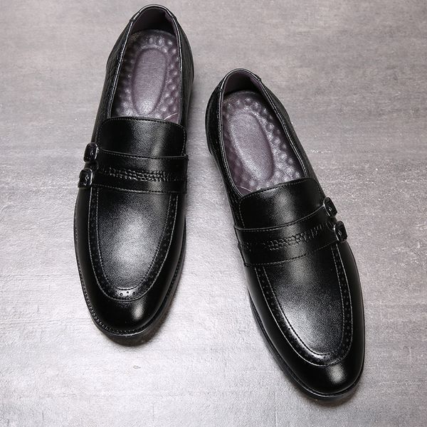 autumn men dress shoes handmade british style paty leather wedding shoes men flats leather oxfords formal shoes, Black
autumn men dress shoes handmade british style paty leather wedding shoes men flats leather oxfords formal shoes, Black