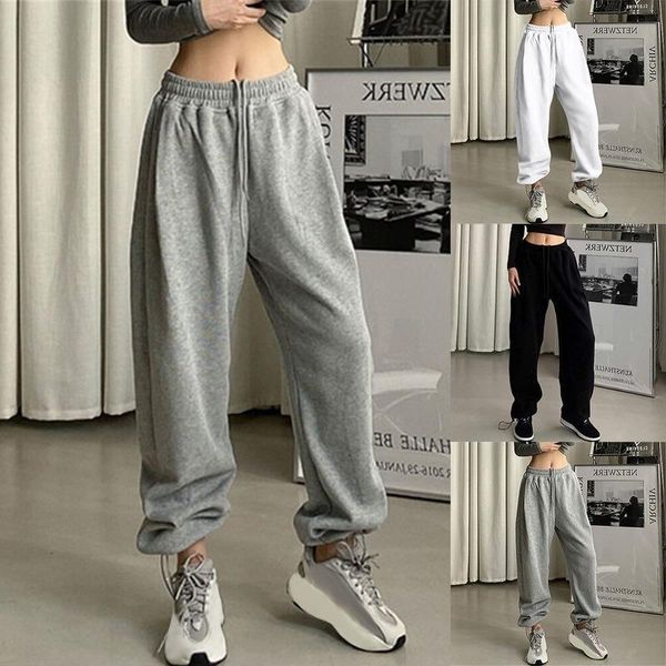 women's pants & capris women black jogging sweatpants for baggy sports gray jogger high waist sweat casual female trousers, Black;white
women's pants & capris women black jogging sweatpants for baggy sports gray jogger high waist sweat casual female trousers, Black;white