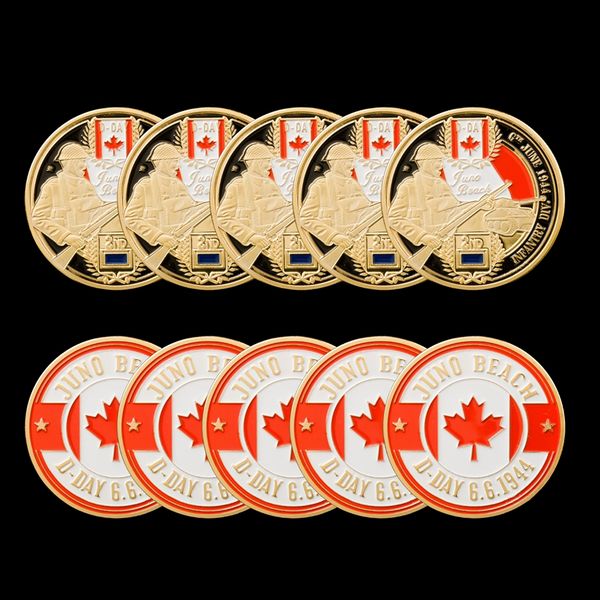 5pcs non magnetic day d normandy juno beach military craft canadian 2rd division gold plated 1oz commemoration collectible coin collectibles
5pcs non magnetic day d normandy juno beach military craft canadian 2rd division gold plated 1oz commemoration collectible coin collectibles