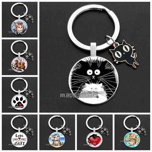 cute naughty cat girl keychain i love my cat key holder lovely little kitten key chain ring jewelry for lovely women, Silver
cute naughty cat girl keychain i love my cat key holder lovely little kitten key chain ring jewelry for lovely women, Silver