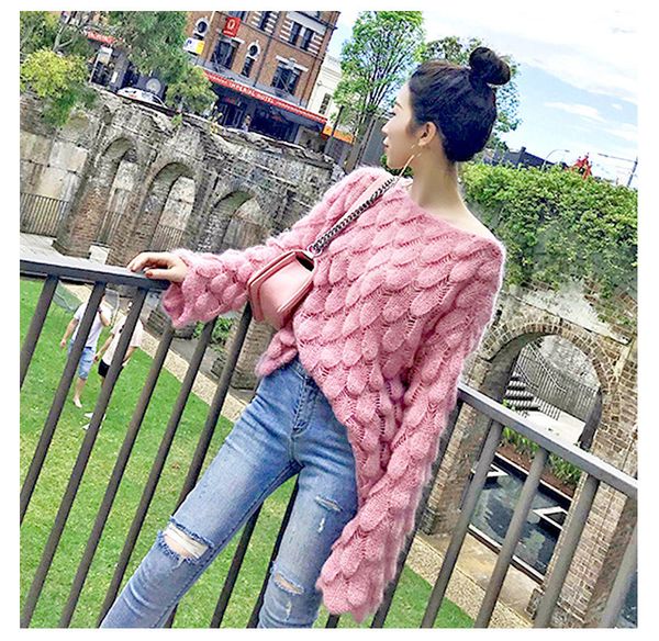 oversized 2021 new out long women clothes spring autumn pull femme loose streetwear sweater 6eul, White;black
oversized 2021 new out long women clothes spring autumn pull femme loose streetwear sweater 6eul, White;black