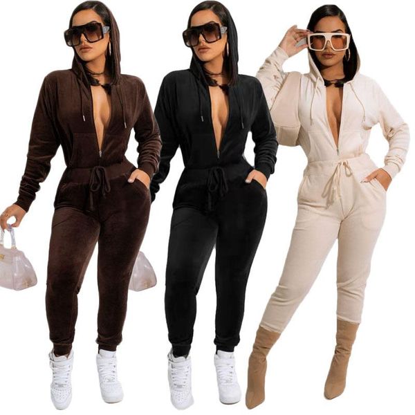 women's two piece pants hhdmv 2021 fashion women casual street style suit long sleeve zipper pockets elastic lady 2 set, White
women's two piece pants hhdmv 2021 fashion women casual street style suit long sleeve zipper pockets elastic lady 2 set, White