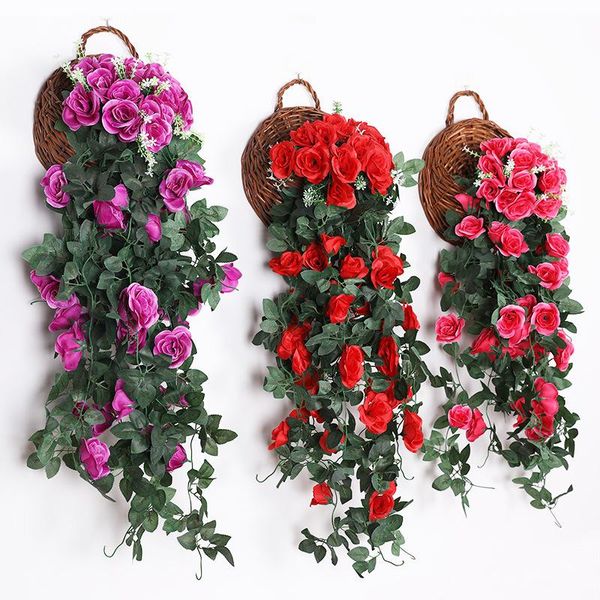 decorative flowers & wreaths 80cm artificial plants creeper rose leaf ivy vine for home wedding decor wholesale diy hanging garland
decorative flowers & wreaths 80cm artificial plants creeper rose leaf ivy vine for home wedding decor wholesale diy hanging garland
