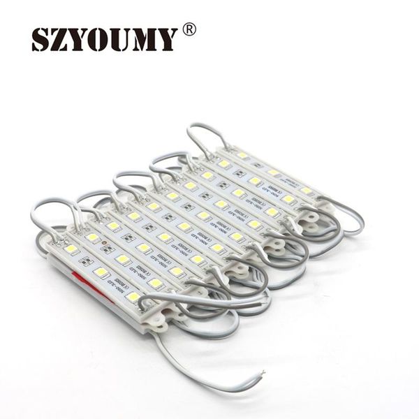 szyoumy 1000pcs smd 3leds led module white/warm white/red/green/blue waterproof light advertising lamp dc 12v wholesale
szyoumy 1000pcs smd 3leds led module white/warm white/red/green/blue waterproof light advertising lamp dc 12v wholesale